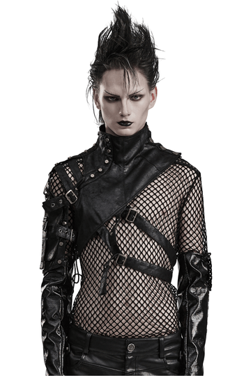 Adjustable Buckles and Straps for Edgy Shoulder Protection